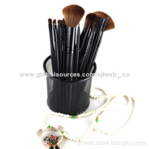 15 Pieces Powder Makeup Brushes Set with 24*12cm Size